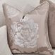 Camellia Field Linen and Warm Pecan Chenille 94" Sofa