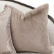 Camellia Field Linen and Warm Pecan Chenille 94" Sofa
