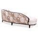 Camellia Field Porcini and Warm Pecan Asymmetrical Velvet 107" Sofa