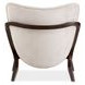 Camellia Field Warm Pecan and Porcini Accent Chair