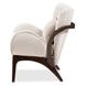 Camellia Field Warm Pecan and Porcini Accent Chair