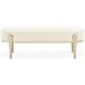Camellia Field Cornsilk and Caramel Upholstered Panel Bedroom Set with USB Charging
