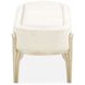 Camellia Field Cornsilk Upholstered Bed Bench