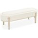 Camellia Field Cornsilk and Caramel Upholstered Panel Bedroom Set with USB Charging