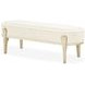 Camellia Field Cornsilk and Caramel Upholstered Panel Bedroom Set with USB Charging
