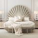 Fantosini Silver Mist Fan Platform Bedroom Set