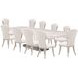 Fantosini Silver Mist Extendable Rectangular Dining Room Set