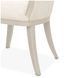 Fontessa Cappuccino Upholstered Dining Side Chair Set of 2