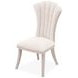 Fontessa Cappuccino Upholstered Dining Side Chair Set of 2