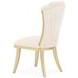 Fantosini Natural Upholstered Dining Side Chair Set of 2