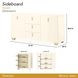 Fantosini Creamy Pearl 2 Door Sideboard