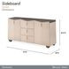 Fantosini Silver Mist 2 Door Sideboard