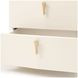 Fantosini Creamy Pearl 2 Drawer Nightstand