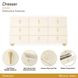Fantosini Creamy Pearl 9 Drawer Dresser