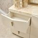 Fantosini Creamy Pearl 9 Drawer Dresser with Mirror