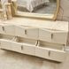 Fantosini Creamy Pearl 9 Drawer Dresser with Mirror