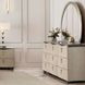 Fontessa Silver Mist 9 Drawer Dresser with Mirror