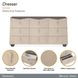 Fantosini Silver Mist 9 Drawer Dresser
