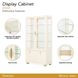 Fantosini Creamy Pearl 2 Door Display Cabinet