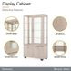 Fantosini Silver Mist 2 Door Display Cabinet