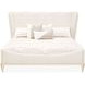 Terravista Creamy Pearl Upholstered Panel Bedroom Set
