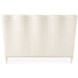 Terravista Creamy Pearl King Upholstered Panel Bed