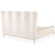 Terravista Creamy Pearl King Upholstered Panel Bed