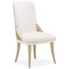 Terravista Creamy Pearl Upholstered Dining Side Chair Set of 2