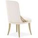 Terravista Creamy Pearl Upholstered Dining Side Chair Set of 2
