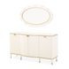 La Terrazza Creamy Pearl 4 Door Sideboard