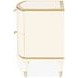 La Terrazza Creamy Pearl 2 Drawer Large Nightstand