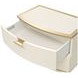 La Terrazza Creamy Pearl 2 Drawer Large Nightstand