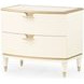 La Terrazza Creamy Pearl 2 Drawer Large Nightstand