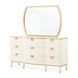 La Terrazza Creamy Pearl 9 Drawer Dresser