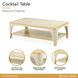 La Terrazza Silver Mist Rectangular Cocktail Table
