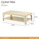 La Terrazza Silver Mist Rectangular Cocktail Table