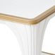 Terravista Creamy Pearl Rectangular End Table