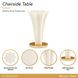 La Terrazza Silver Mist Octagonal Chairside Table