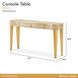La Terrazza Silver Mist Rectangular Console Table