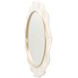 Terravista Creamy Pearl Oval Wall Mirror