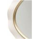 Terravista Creamy Pearl Oval Wall Mirror