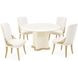 Terravista Creamy Pearl 54" Round Dining Table