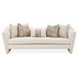 La Terrazza Cappuccino and Light Champagne 96" Sofa