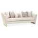 La Terrazza Cappuccino and Light Champagne 96" Sofa