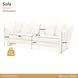 La Terrazza Starlight 96" Sofa