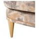 La Terrazza Light Champagne and Cappuccino Accent Chair