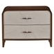 Westhaven Walnut 2 Drawer Nightstand
