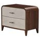 Westhaven Walnut 2 Drawer Nightstand