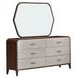 Westhaven Walnut Dresser with Mirror