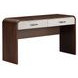 Westhaven Walnut 2 Drawer Vanity Table